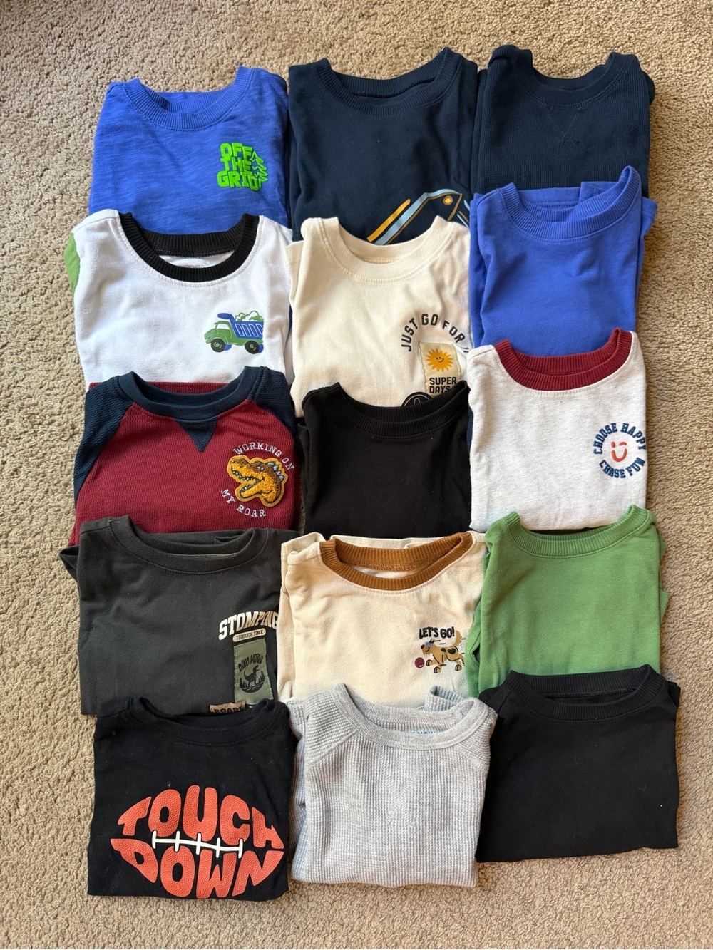 Toddler Long-Sleeve T- Shirt Bundle